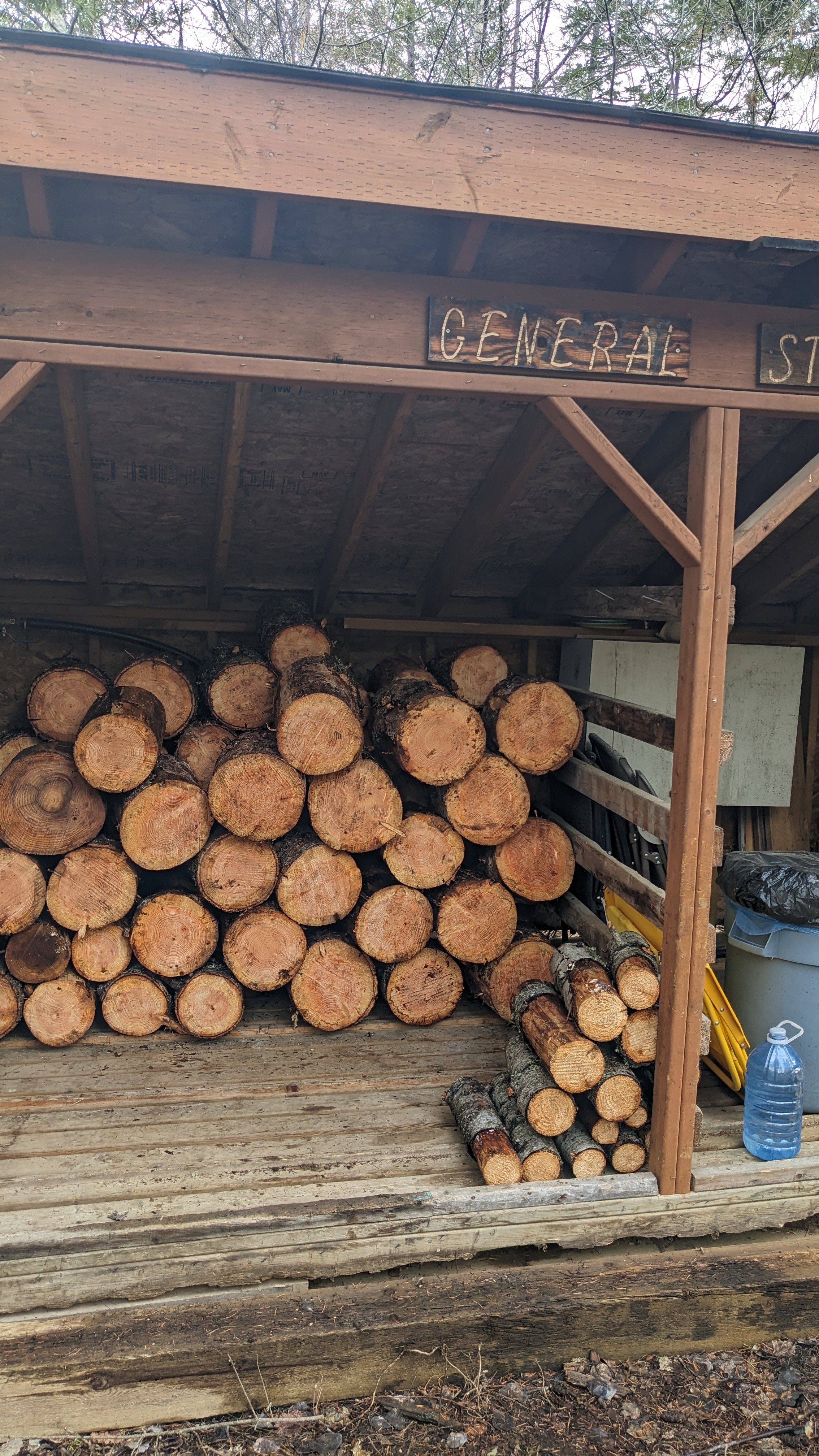 Wood shed